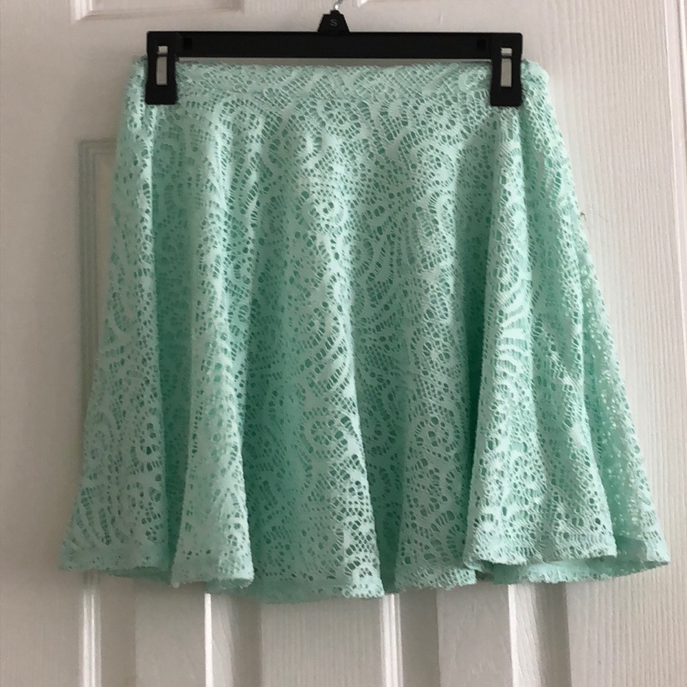 Aeropostale Mint Skater Skirt